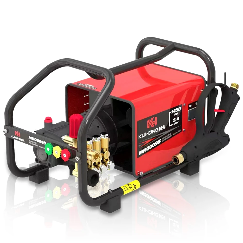 كوهونج 110Bar 1600psi المحمولة 220 فولت غسالة الضغط العالي الكهربائية