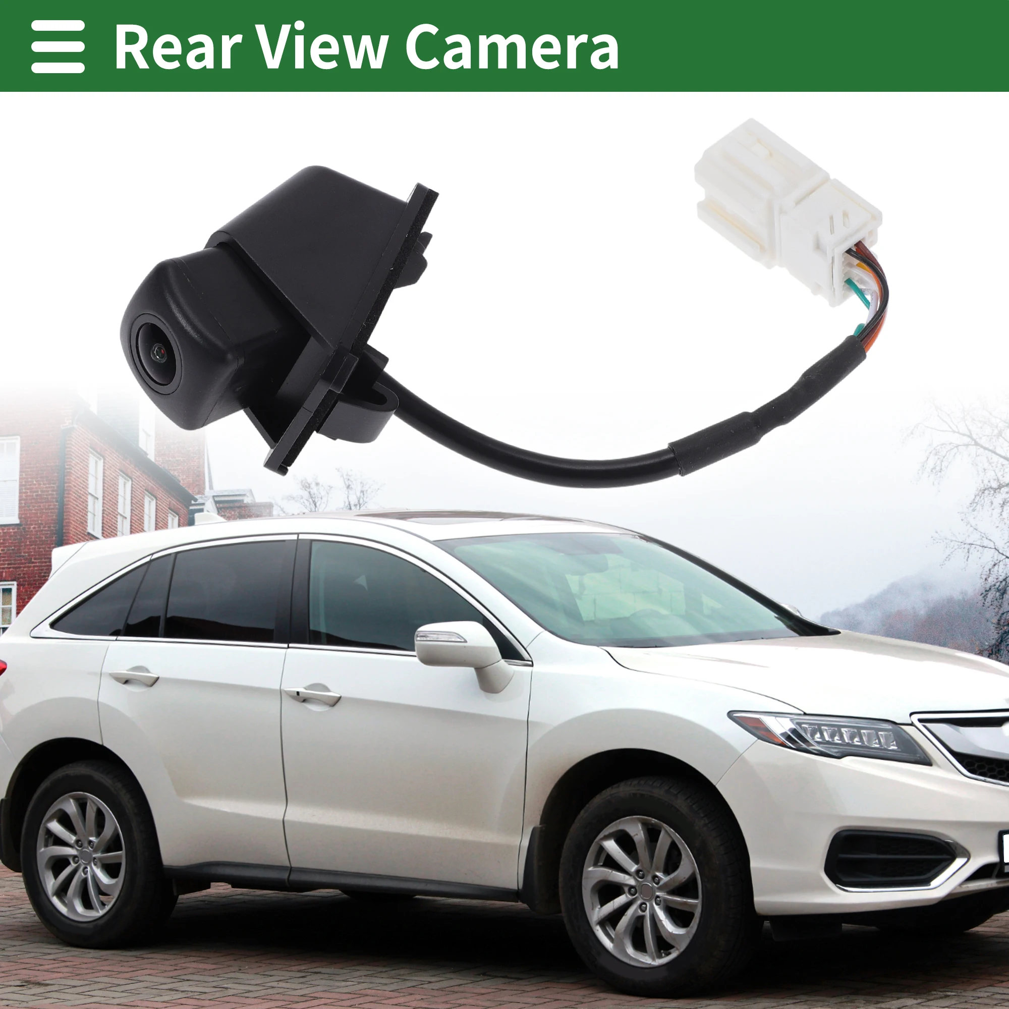 UXCELL Rear View Camera Park Assist Camera Backup Reverse Camera for Acura RDX 2013 2014 2015