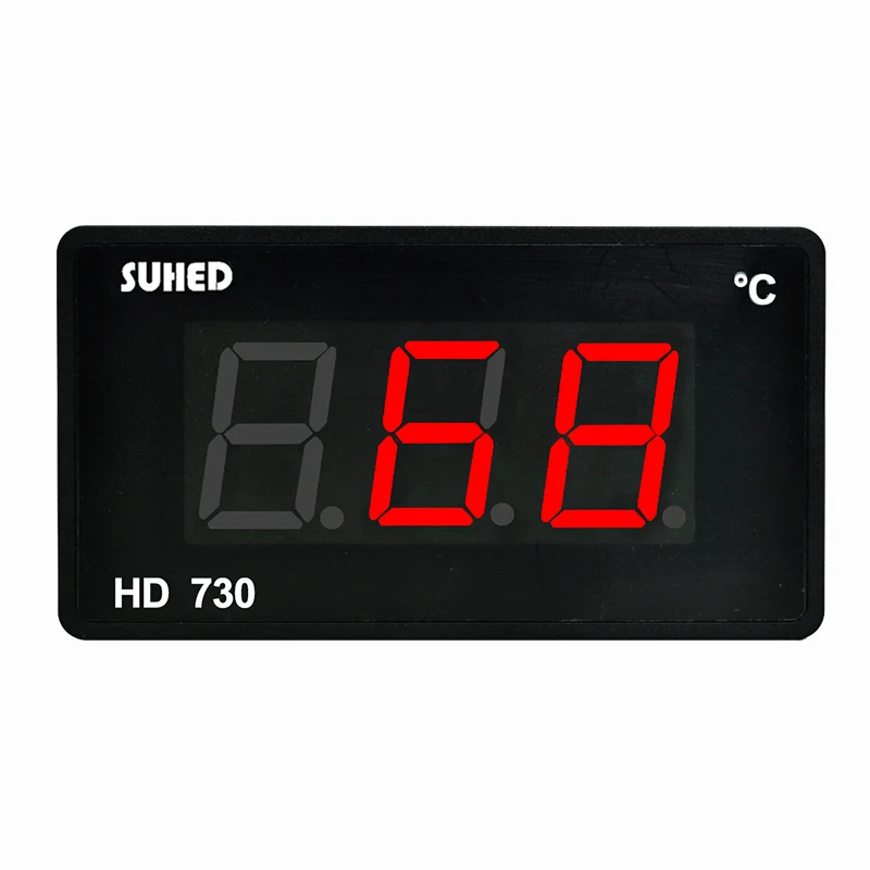 

Boiler Thermometer Cold Storage Temperature Display 220V24V Digital Display Thermometer Water Heater Temperature Display HD730