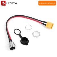 XT60 XT30 3 Pins Charging Port GX16 for VSETT 8 8+ 9 9+ 10+ ZERO 8 9 10 8X 10X 11X Speedual Electric Scooter Socket Plug Parts