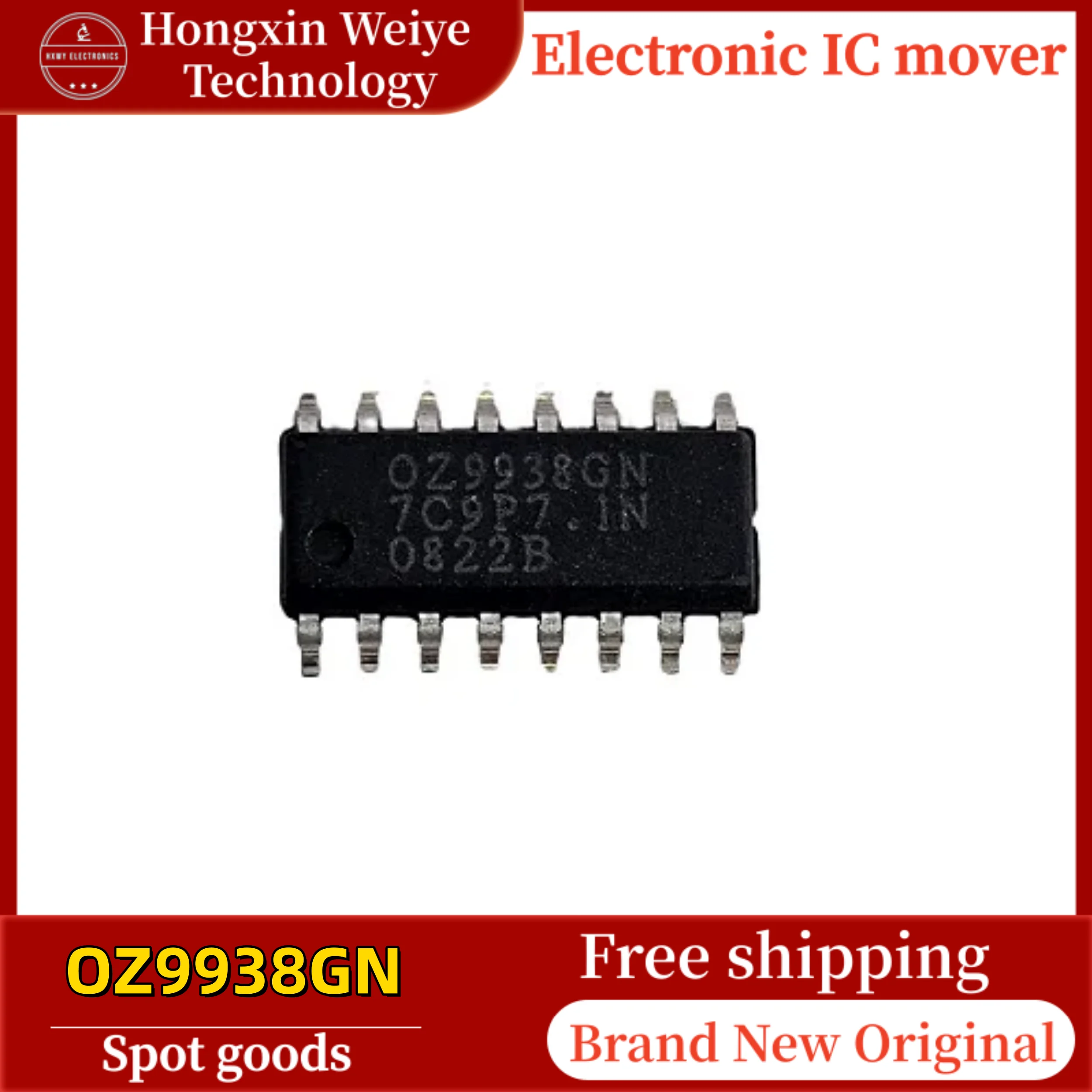 10/20 PCS OZ9938GN SOP-16 LED Boost Controller IC Brand New In Stock Free Shipping