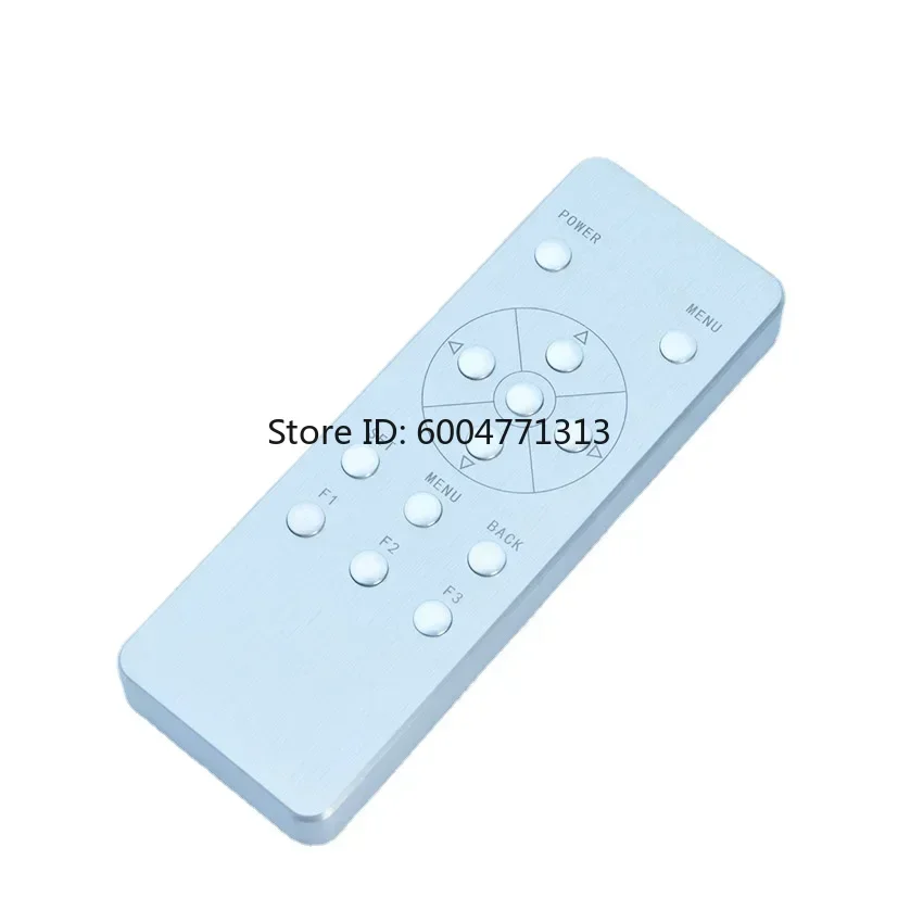 Aluminum Alloy Universal Learning Infrared Remote Control 13 Keys For DAC Amplifier CD DVD TV Set-top Box