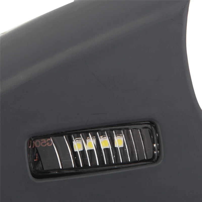 ABHY-الغطاء السفلي للمرآة الجانبية مع مصباح لسيارة Mercedes-Benz GL W164 2009-2016 M G R Class W166 2010-2015