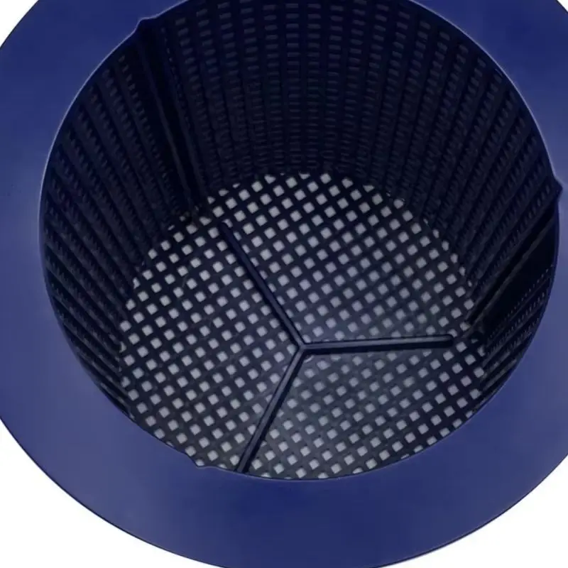 Replacement Filter Basket R38013A Skimmer Parts For Pentair Pool Cleaning ABS Plastic Blue White 21x20CM Repair Tool Accessory
