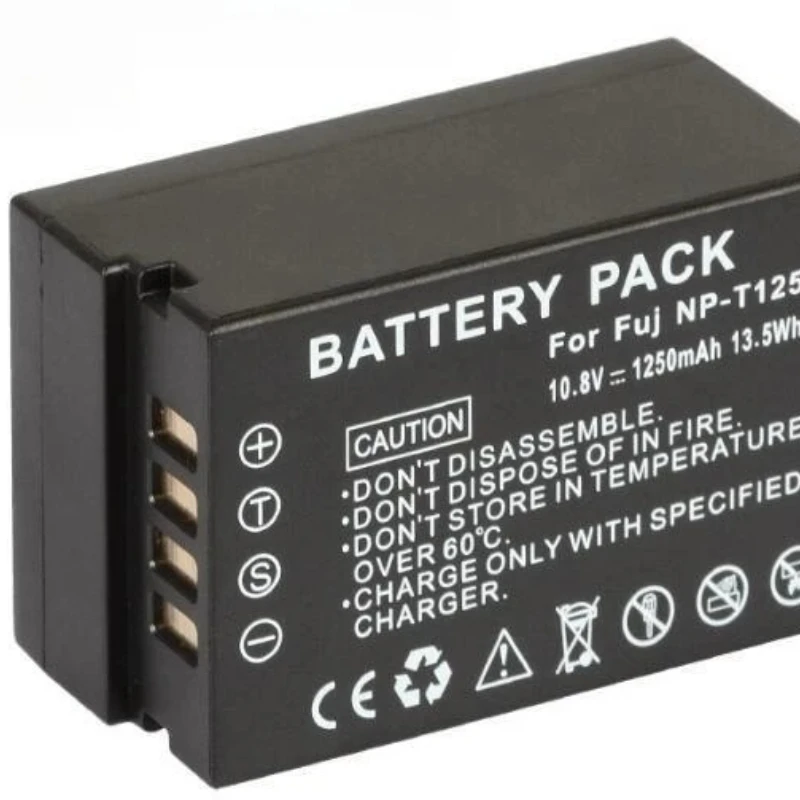 ل Fujifilm NP-T125 1250mAh متوافق مع X-T4 X-T3 X-T30 X-T30II X-S10 X-E4 Instax Mini Evo بطارية الكاميرا الهجينة