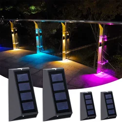 Solar wand LED-Leuchten im Freien wasserdichte Solar lampe Garten dekoration Straßen laternen Solar betriebene Laterne Wand leuchte