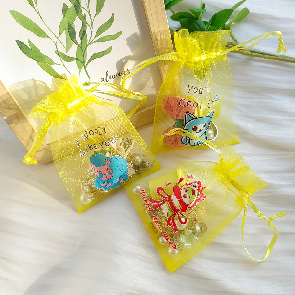 

100pcs Custom Logo Drawstring Jewelry Bag 10*15cm Wedding Gift Organza Bags Jewellry Packaging Display Necklace Bracelet Storage