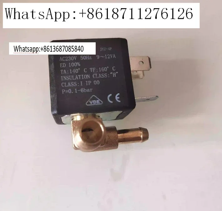 

JYZ-4P AC 230V 50Hz Way Water Gas Steam Electromagnetic Solenoid Valve for Electric iron / Small Appliances ,ect