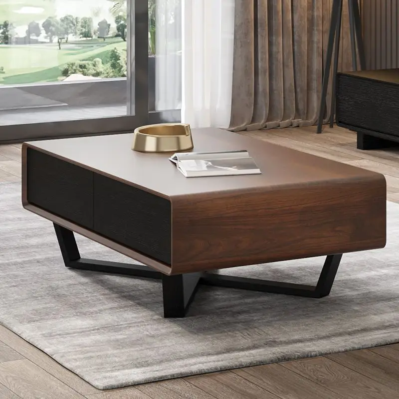 

Coffee table, living room, household, small apartment, light luxury, rectangular, creative