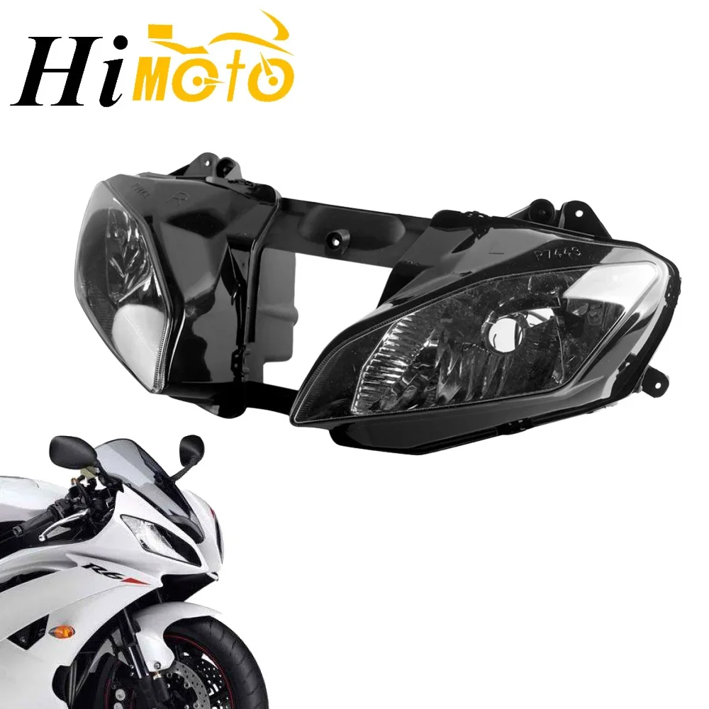 

Motorcycle Front Head Light Headlight Headlamp Assembly Housing Kit For Yamaha YZFR6 YZF R6 YZF-R6 2008 2009 2010 2011 2012