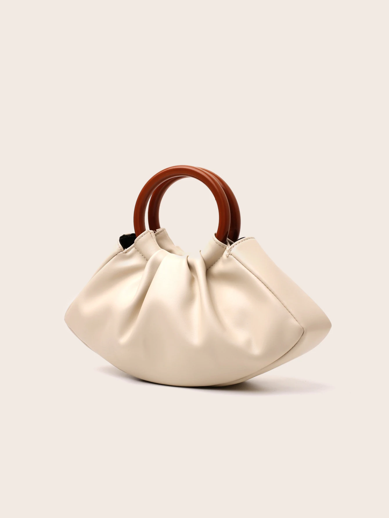 

Pleated cloud handbag, commuting and dinner, minimalist style handbag, portable and versatile women's bag