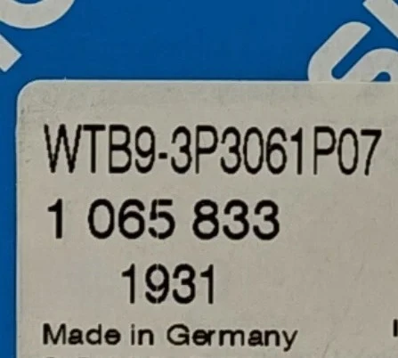 Brand New Original WTB9-3P3061F46S01  WTB9-3P3061P07  Photoelectric Have Stock Fast Delivey