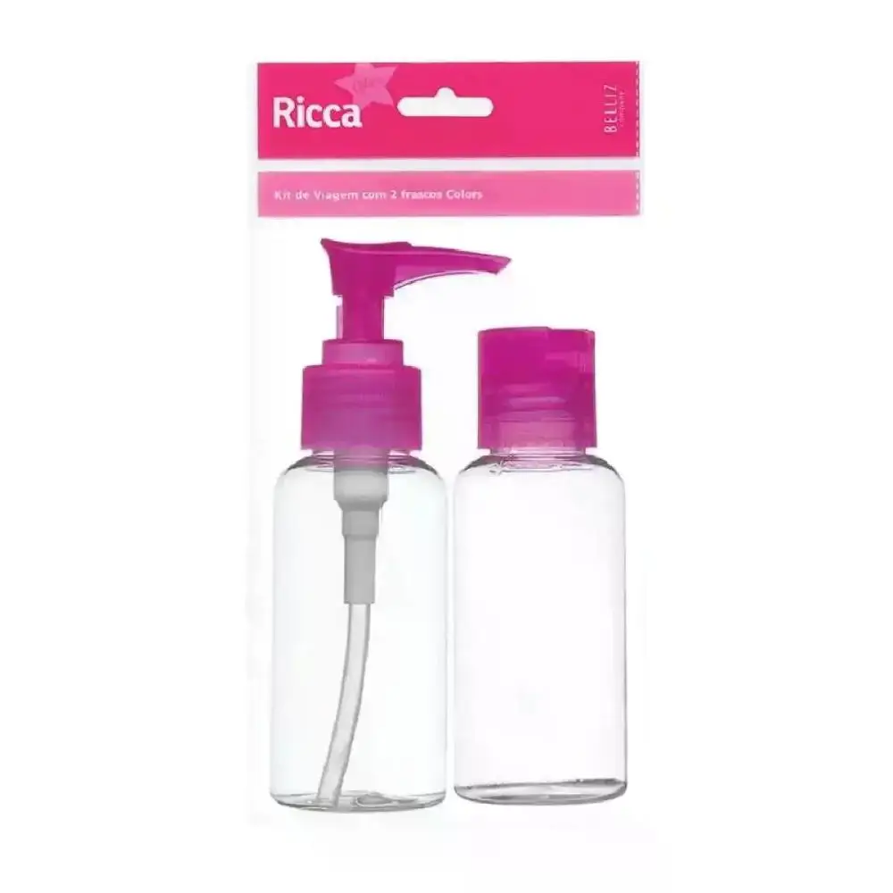 Ricca Travel Bottle Kit with 2 Units