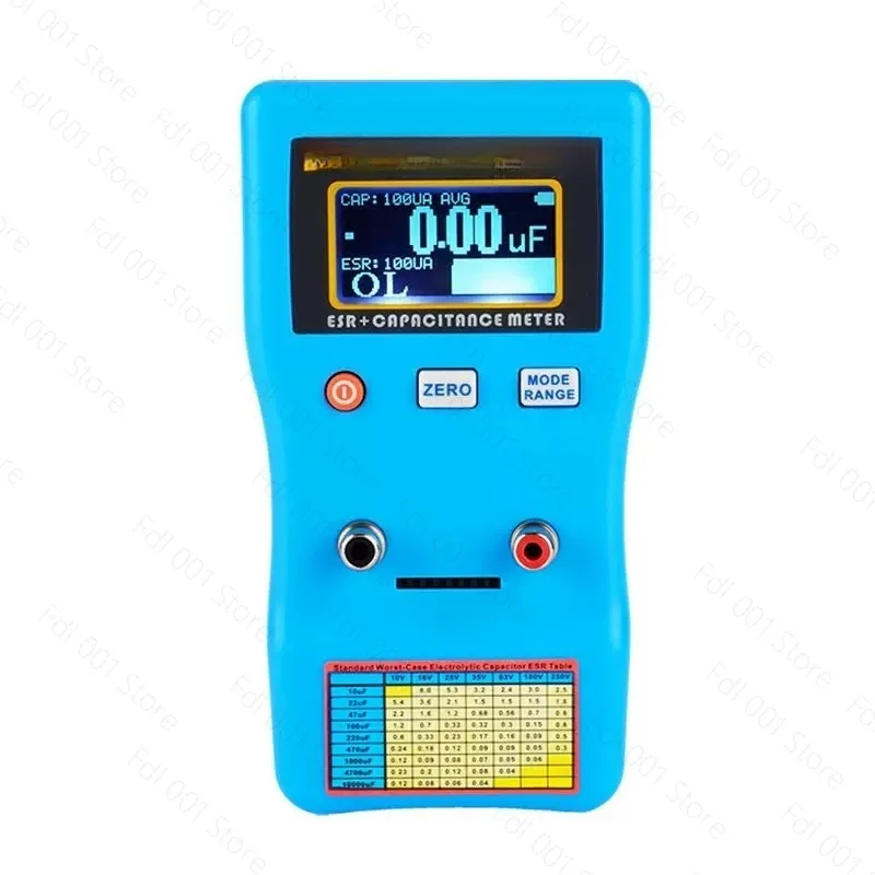 Multifunctional Automatic Range Capacitance Analyzer MEC-100 Electrolytic Capacitance ESR Meter Digital Capacitance Meter