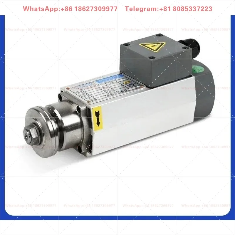 Small volume high-speed cutting motor 12000 rpm woodworking aluminum plastic scribing variable frequency drive air cooler