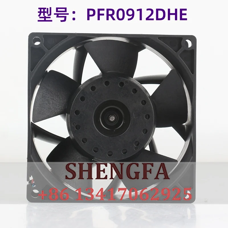 Cooling fan Delta 5V 24V 48V AC EC 9038 90X90X38MM 9CM 4-wire PWM Brute force High air volume server PFR0912DHE DC 12V 3.20A