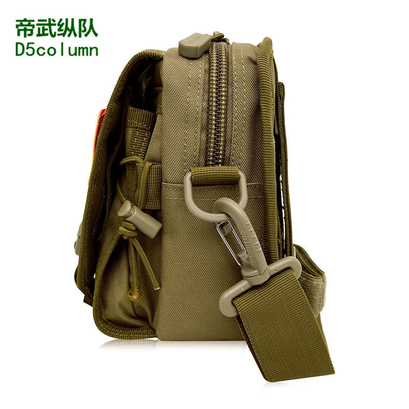 Tactical Combat Training Sports Outdoor Camping Waterproof Climbing Riding Vertical Section Small Bags Pockets Nylon Bagckpack