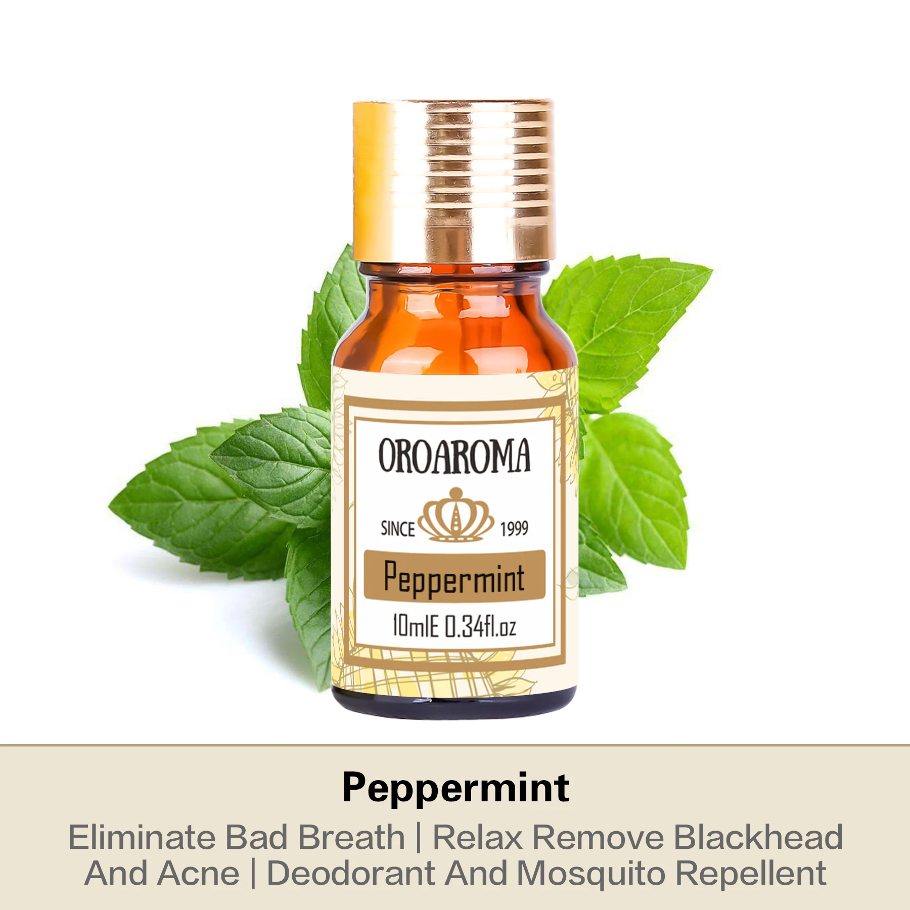 Oroaroma Peppermint Essential Oil – Perfect Present for Aromatherapy Enthusiasts