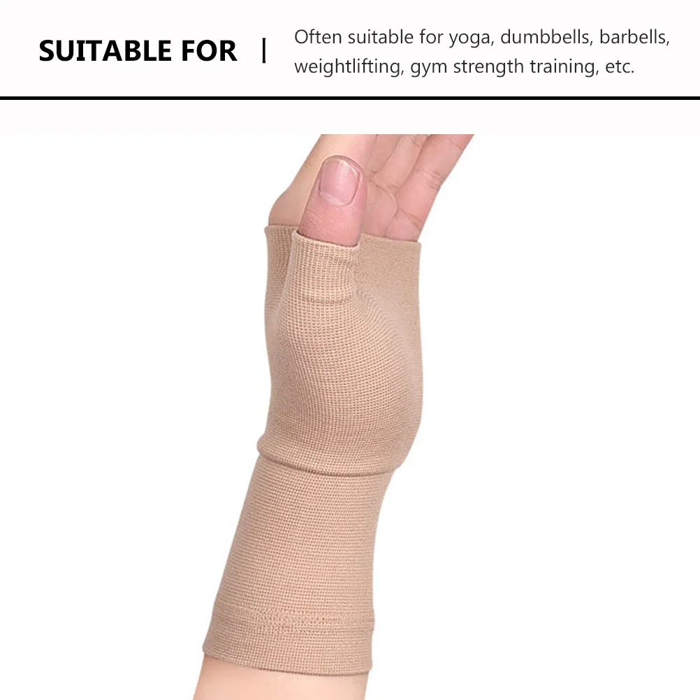 Gloves Breathable Fingerless for Hand Pain Arthritis Compression Nylon Fashion Anti Skid