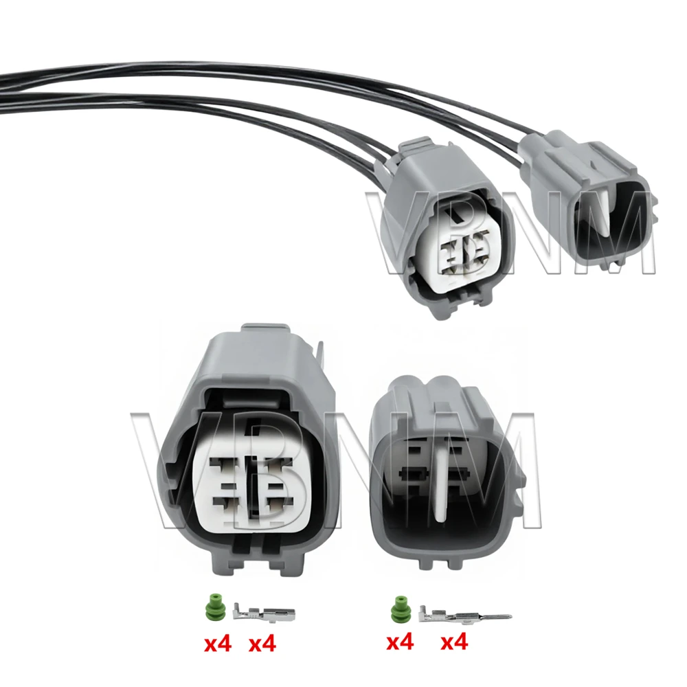 4 Pin 6189-0629 90980-11028 6188-0517 90980-11027 Auto Connector AC Assembly 1JZ-GTE 2JZ-GTE Oxygen Sensor Bulkhead Socket