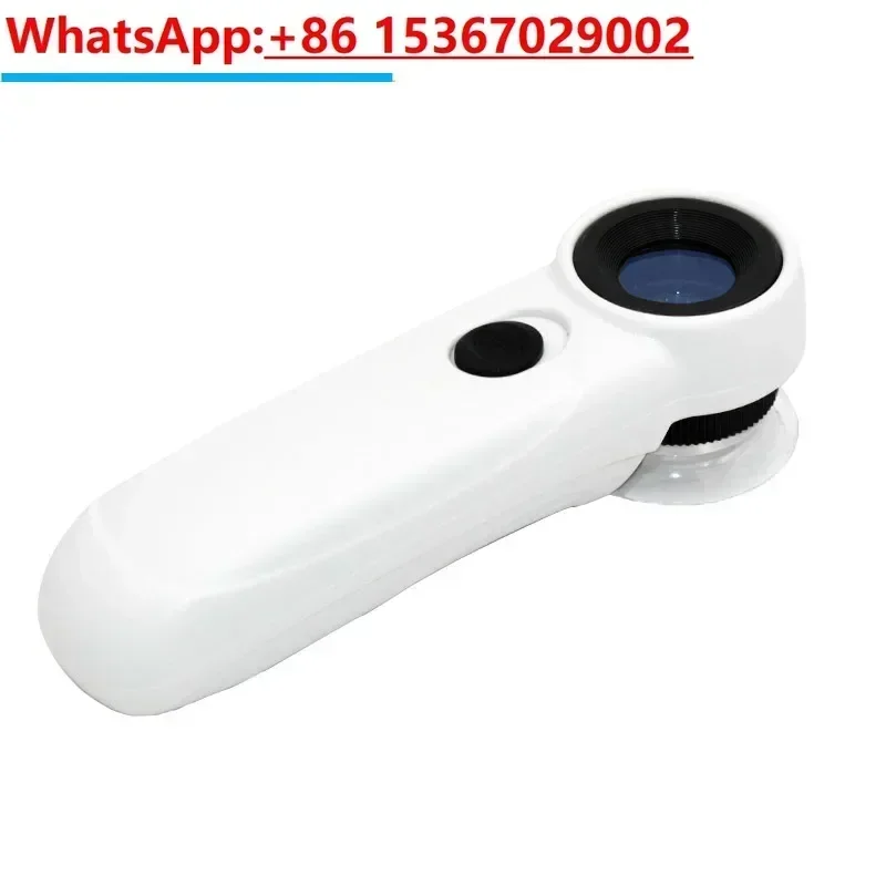 HD 60x magnifying glass with light fabric 1000 repair printing diamond waist size antique jewelry