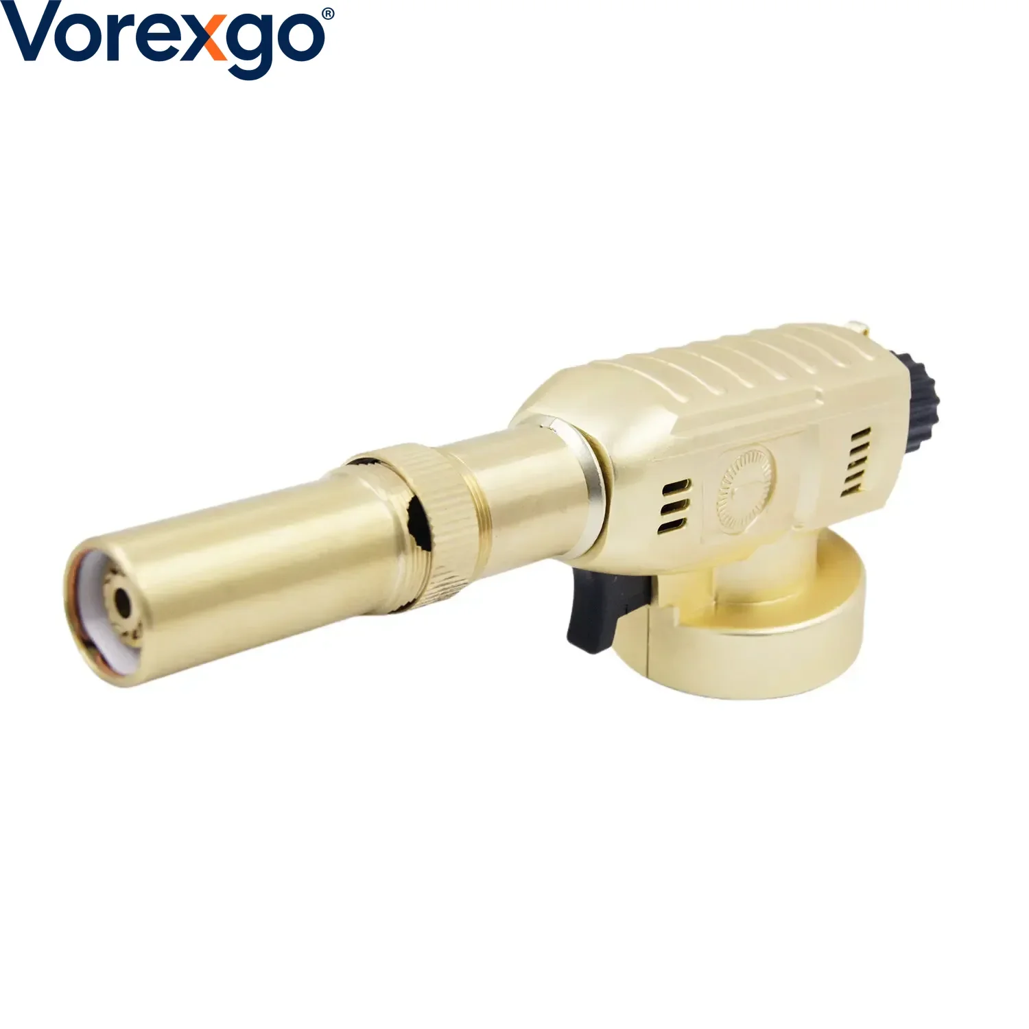 LAIWEI 8098 Metal Model Pure Metal Sports High Temperature Electric Lighter Flame Adjustable Baking Torch for Kitchen & Welding