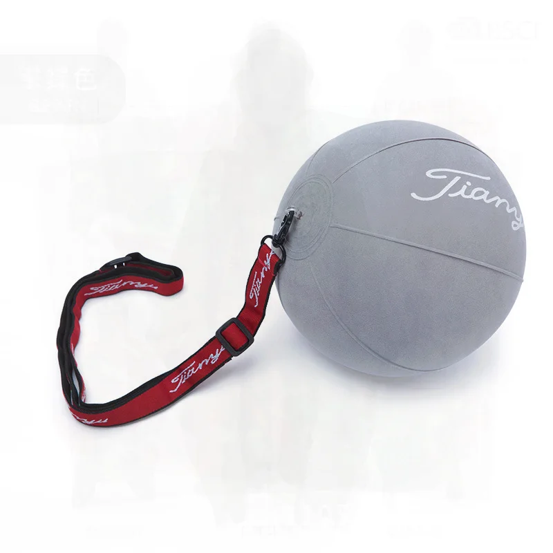 

Тренажер для игры в гольф Smart Ball с корректором для рук Вспомогательное тренировочное устройство ПВХ Клей Флокированная ткань Серый/Синий/Красный