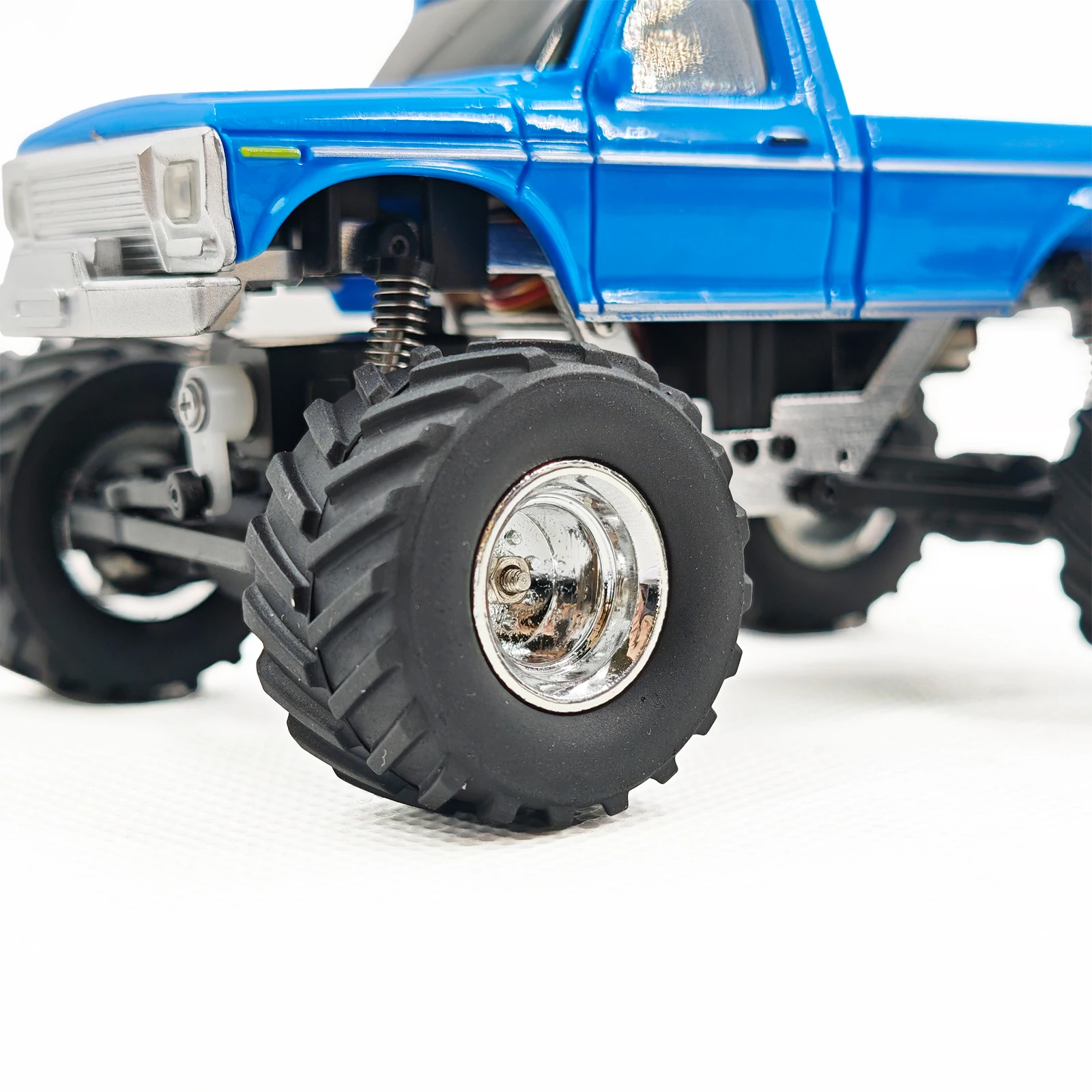 1/36 4WD RC Auto Offroad-Kletterfahrzeug 2.4G Elektrisches Ferngesteuertes Fahrzeug RTR Modell mit LED-Lichtern Tischspielzeug