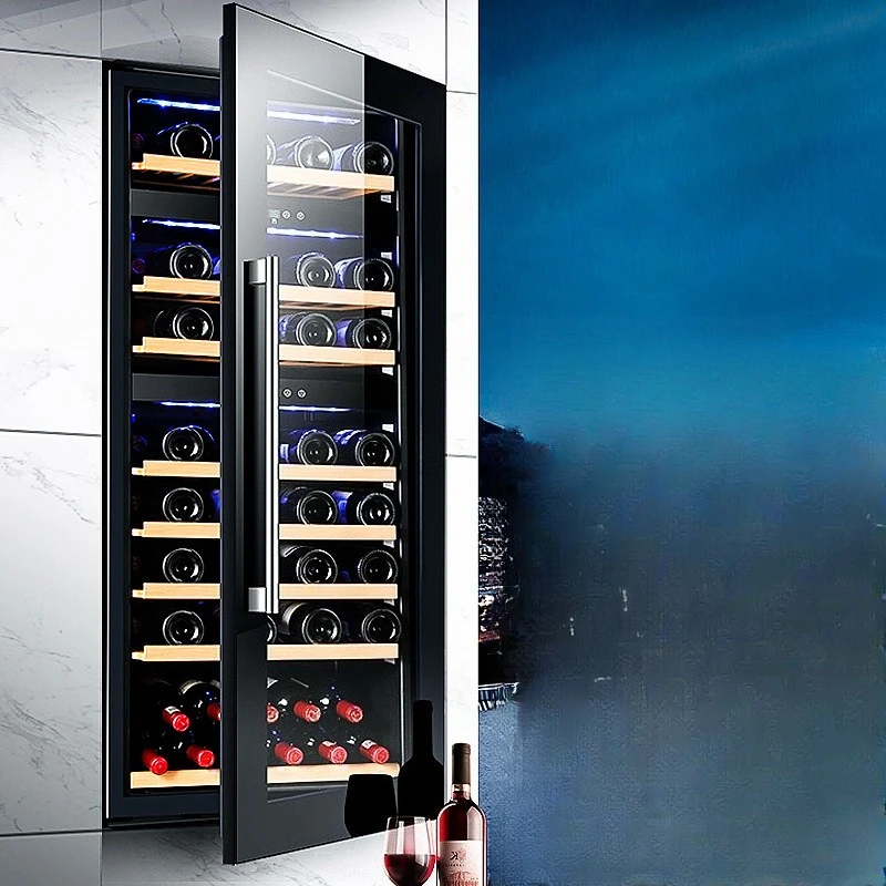 Wine cabinet Constant temperature wine cabinet Household small wine cabinet Transparent glass door
