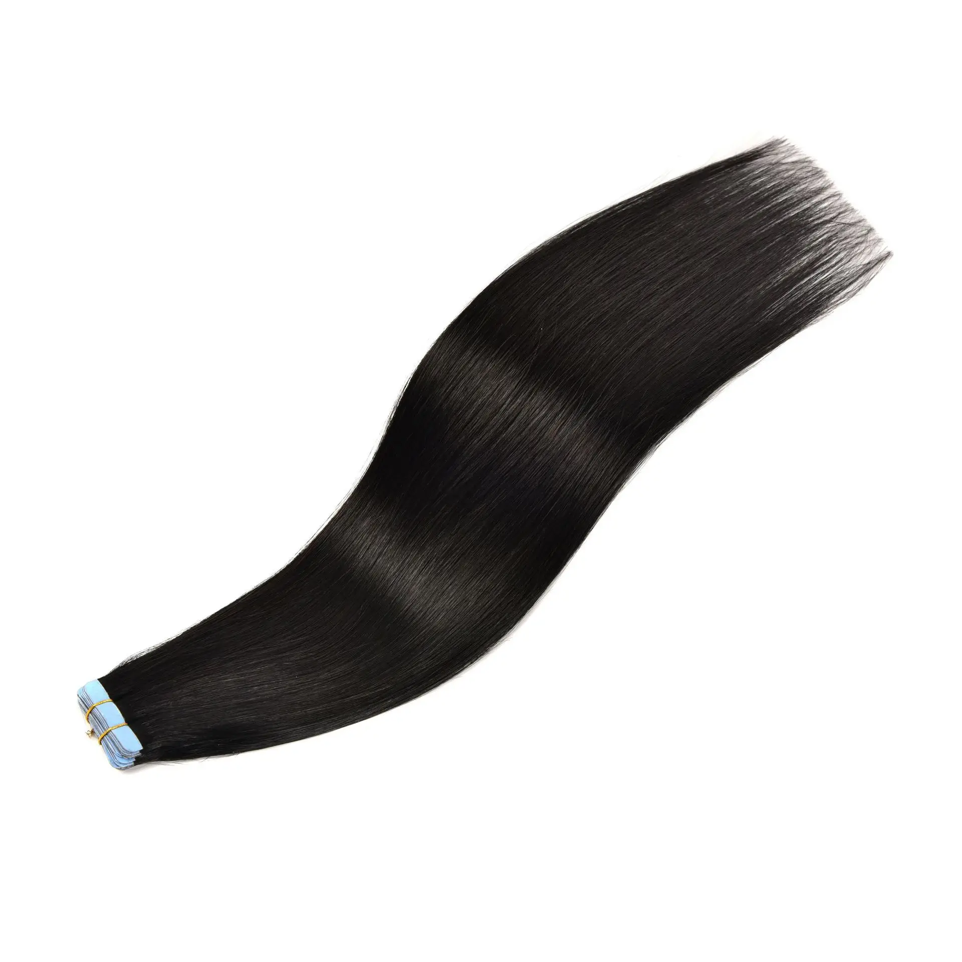 Straight 100% Huamn Hair Tape in Hair Bundels No Weft Natural Black 12A Vietnamese Hair for Salon Brazilian Remy for Salon