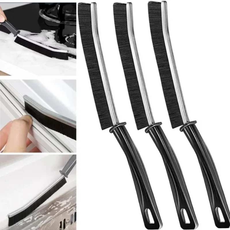 Long slot brush dead corner window slot slot dust brush clean tile crevice multi-functional brush bathroom clean brush