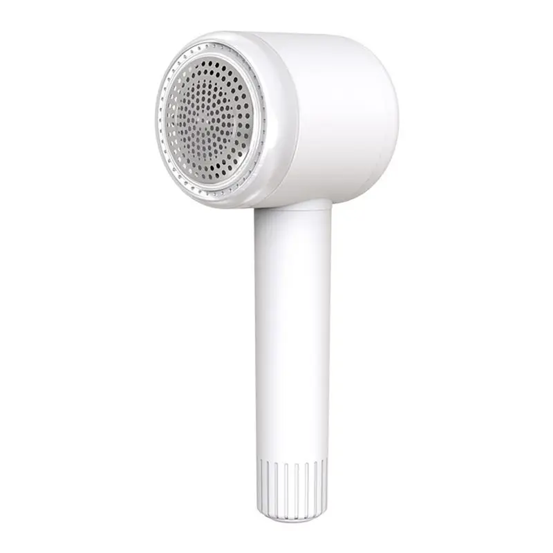 【ELEVATE LIFE】Portable Lint Remover Hair Ball Trimmer Sweater Remover Leaf Cutter Head Mini Motor Trimmer White ABDD