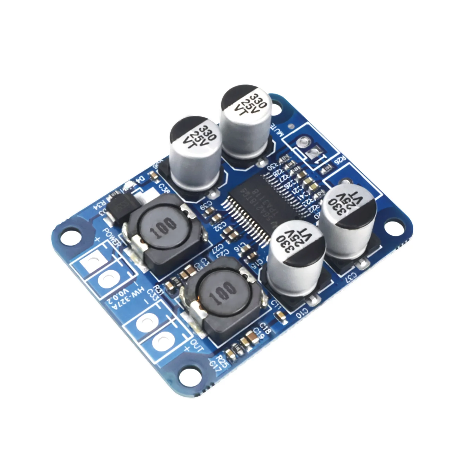 TPA3118 60W Mono Digital Audio Amplifier Board Module 12V-24V High Power Class D PBTL for DIY Speaker