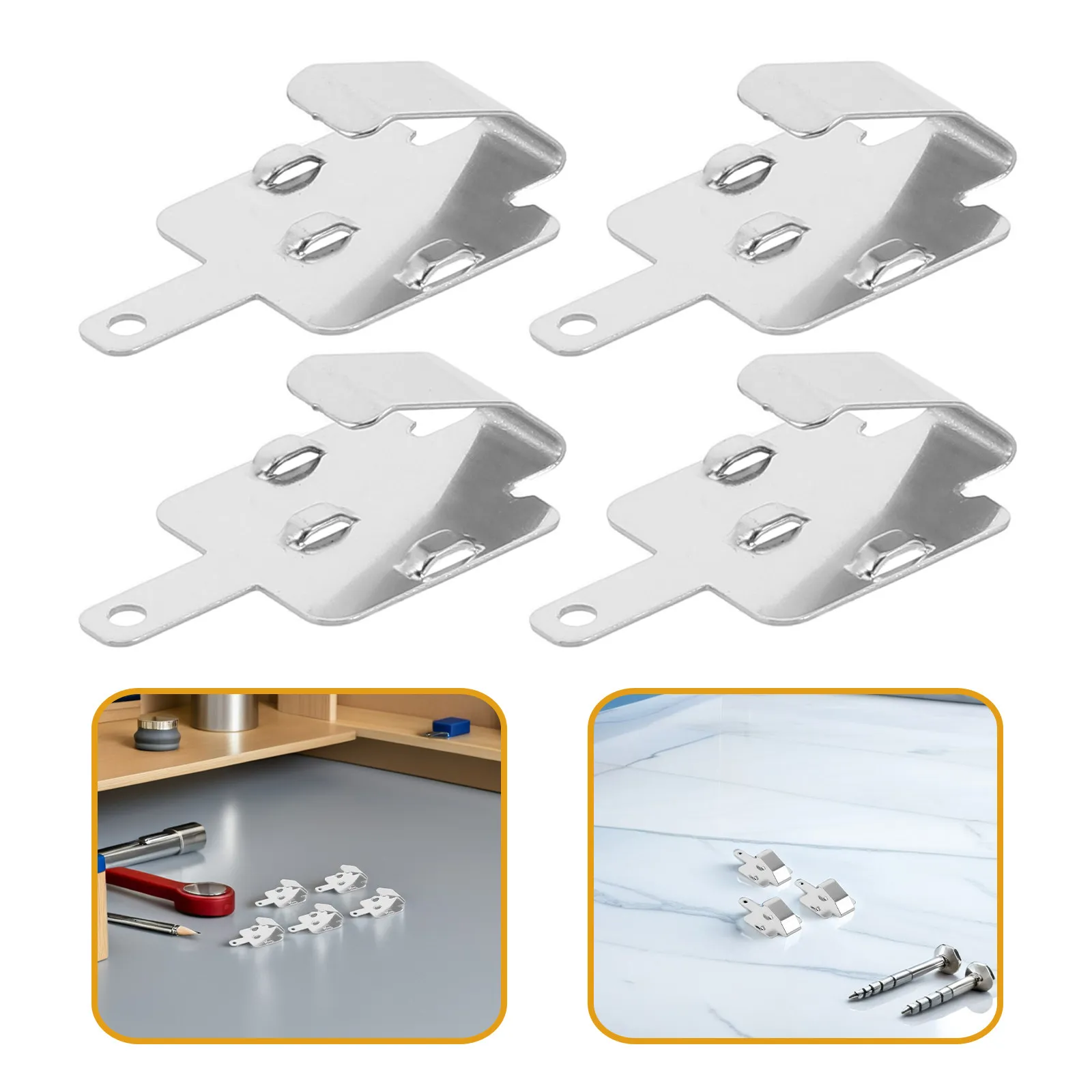 20Pcs Battery Terminal Contact Springs 9V Metal Battery Contact Plate High Elasticity Replacement for Electronic Appliances