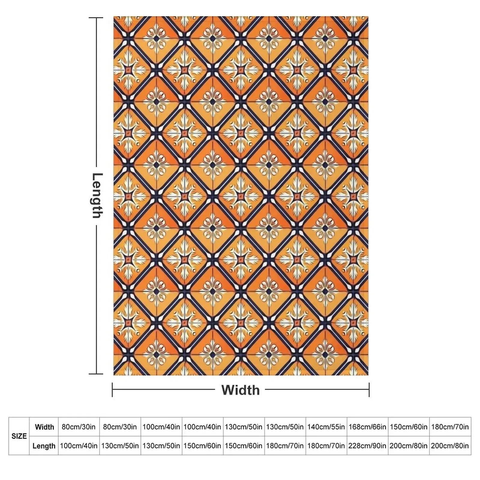 Floor Series: Peranakan Tiles 81 Throw Blanket Cute Plaid Flannels Blankets For Baby Personalized Gift Blankets