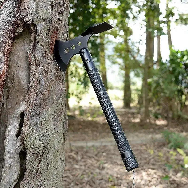 Outdoor Axe Axe Multifunctional Mountain Cutting Tree Hand Axe Tools Multifunctional Hoe