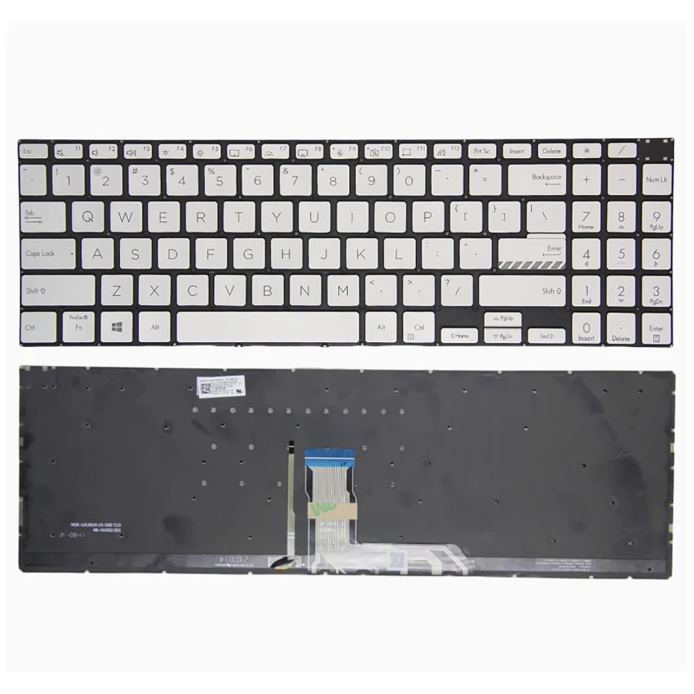 

US for Asus M3500 M7600 M6500 K6500 K3500 X3500 M6500Q K3500/P X3500PH Laptop Keyboard
