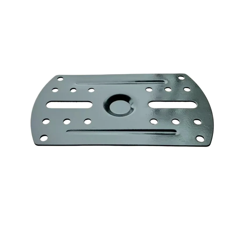 1/2 Piece Triangular Bracket Tray: Metal Speaker Bracket Tray, with 18 Fixed Mounting Holes: Iron Plate Thickness 0.15cm, Load Capacity 60kg; Suitable for Tripod Lift Brackets, Used in Conjunction with Wall Mounting Brackets, for Fixing Speakers, Projectors, Etc. - view 3