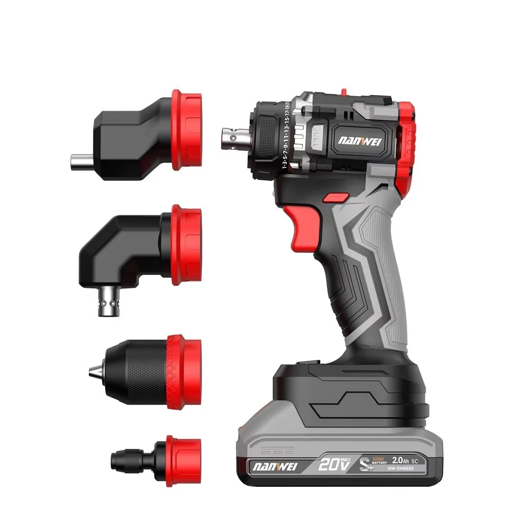 4-in-1 Cordless Power Drill Set 1/4 Inch Chuck High Quality Repair Tools Kit OEM Support
