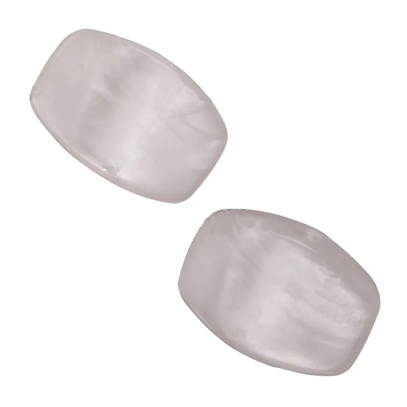 6Pcs/Lot Plastic White Mother Of Pearl Guitar Tuing Pegs Machine Heads Button Knobs Handle Cap Tip With Screws guitar parts