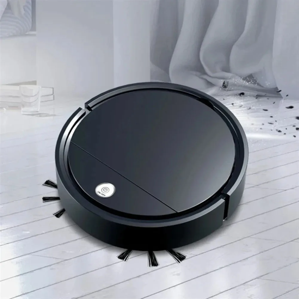 3 in 1 Automatic Robot Vacuum Cleaner Smart Wireless Sweeping Mopping Wet Dry Ultra Thin Floor Cleaning Device