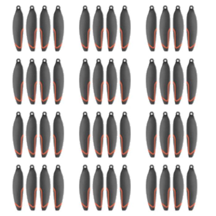 S1S Mini Drone เดิม LS-S1S S1S ใบพัดหลักใบมีดปีกใบพัด CW CCW พัดลมอะไหล่อุปกรณ์เสริม8ชิ้น/เซ็ต