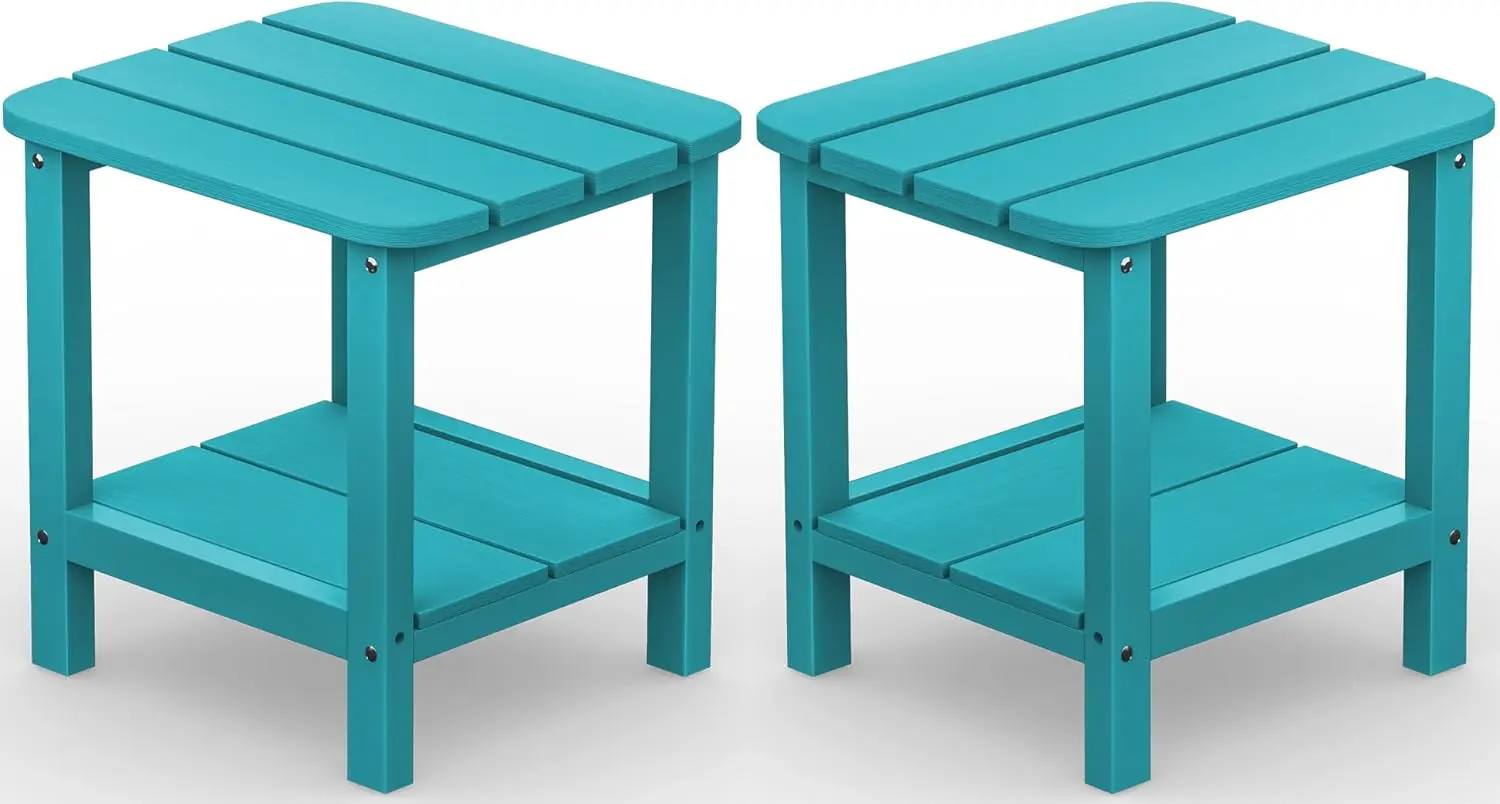 

Double Adirondack Side Table End Table Set of 2- Tiffany