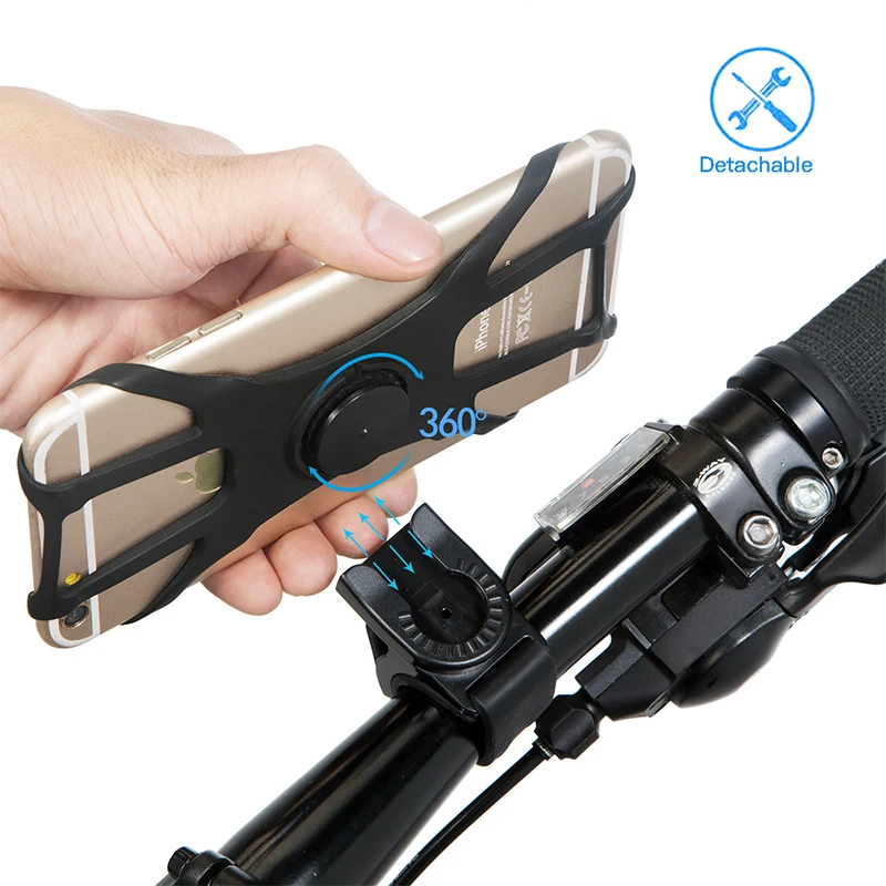 New Bike Phone Holder Bicycle Mobile Cellphone Holder Motorcycle Suporte Celular For IPhone Samsung Xiaomi Gsm Houder Fiets