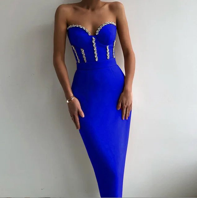 

Fashion Modern Prom Ball Gown Sleeveless Slim Solid Luxury Party Dresses Women Evening Elegant Dress