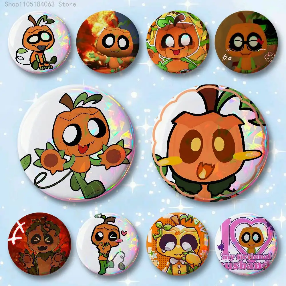 Gourdy D-Dandys W-World Badges 25 32 44 58 75 mm Round Cosplay Pin Bag Decor Fans Collect Friends Gifts Brooch Souvenir