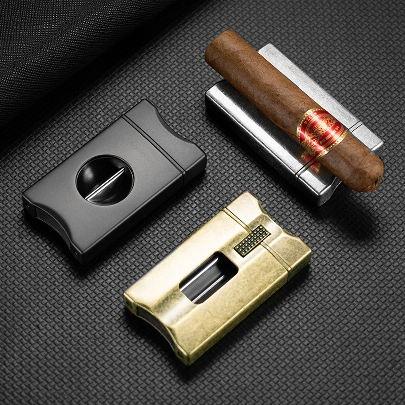 

Stainless steel cigar cutter, sharpVMultifunctional and portable