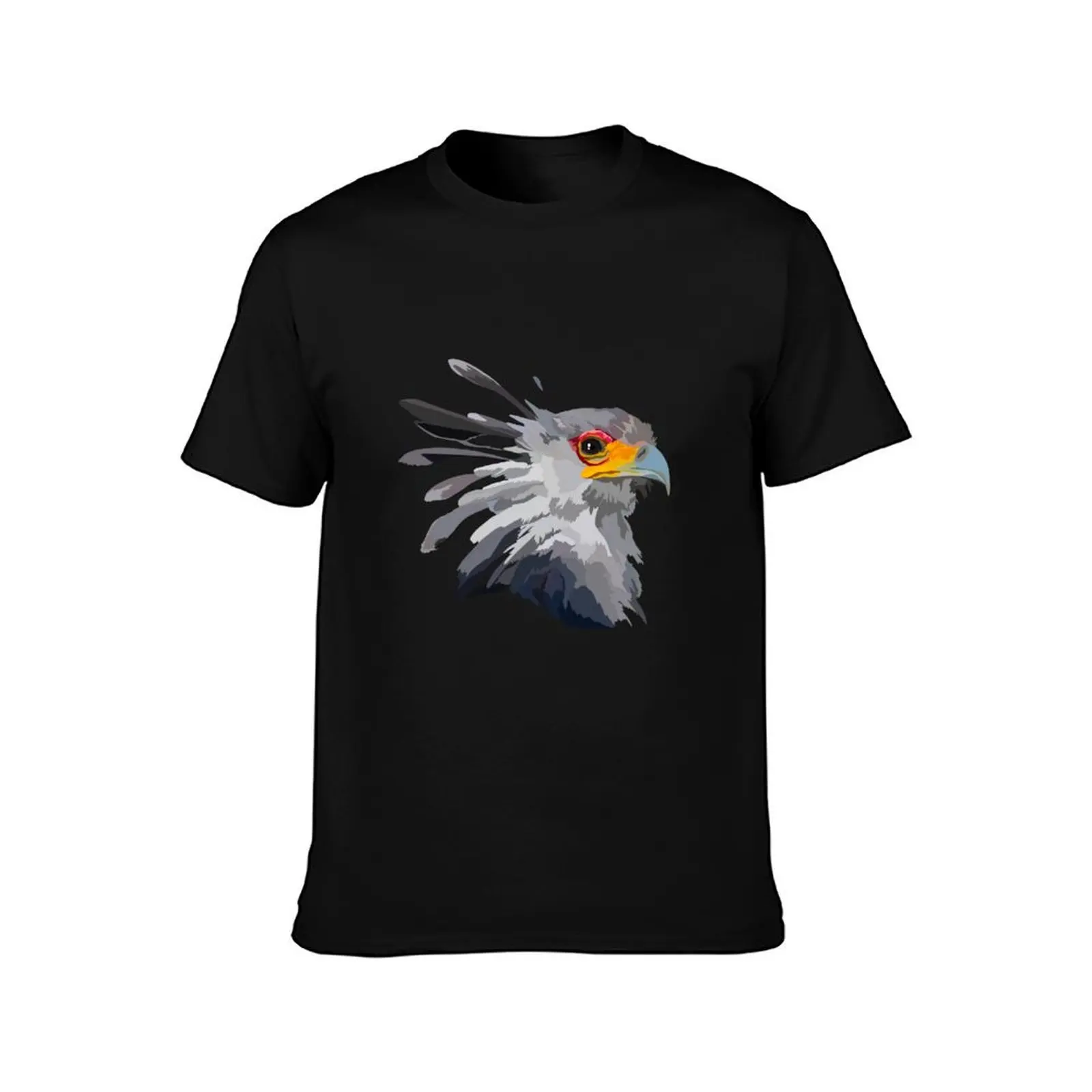 S is for Secretary bird T-Shirt Moisture Control Sports Tee T-Shirt