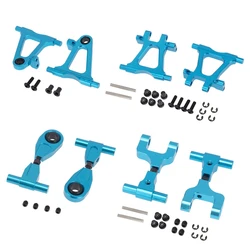 8Pcs Metal Front Rear Upper Lower Suspension Arms Set For Tamiya TT-02 TT02 1/10 RC Car Upgrade Parts Accessories