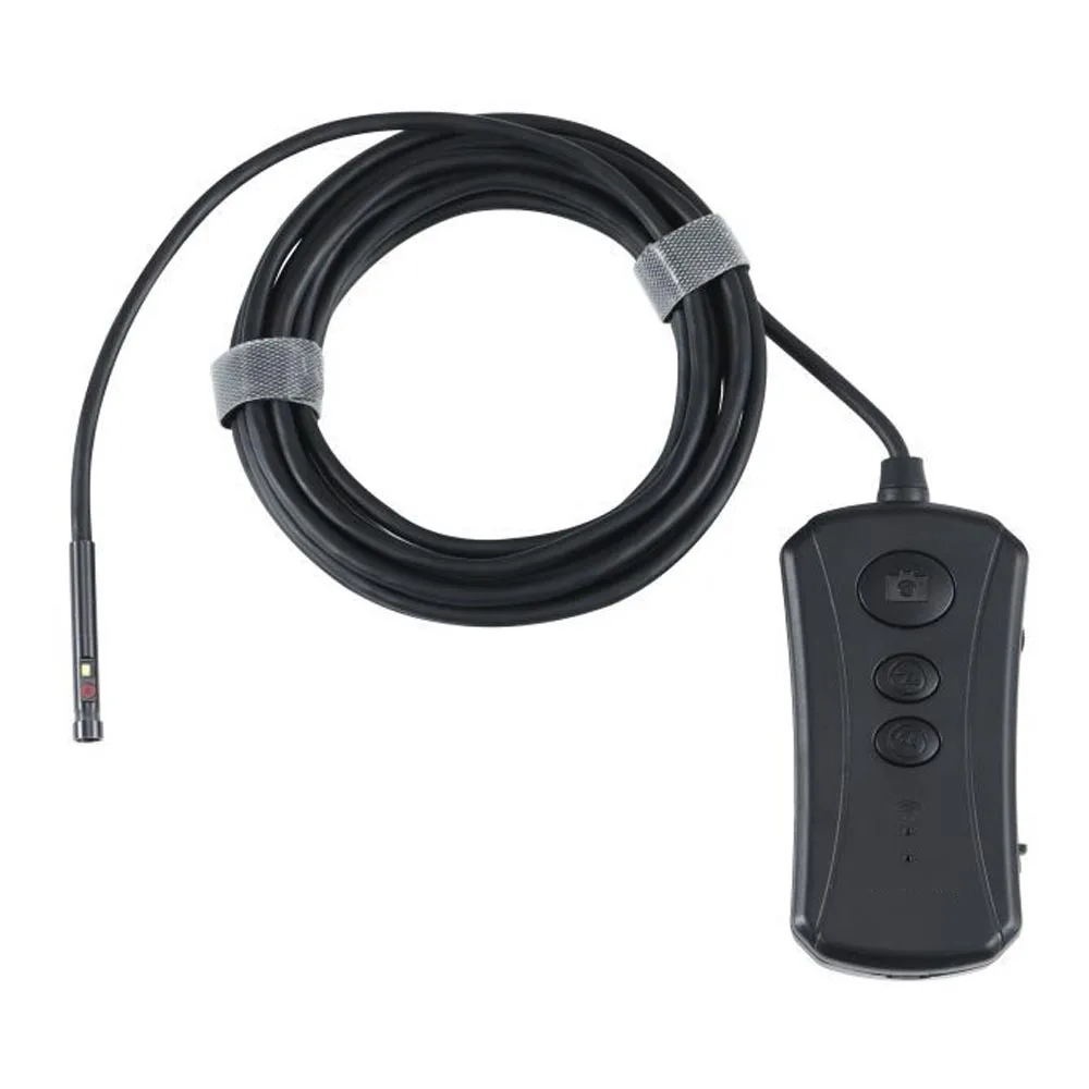 

5M Dual Lens WIFi Endoscope Camera Wireless 1080P Two Camera Borescope Inspection 5.0mm Lens Ultra-Slim Snake Cam PQ308